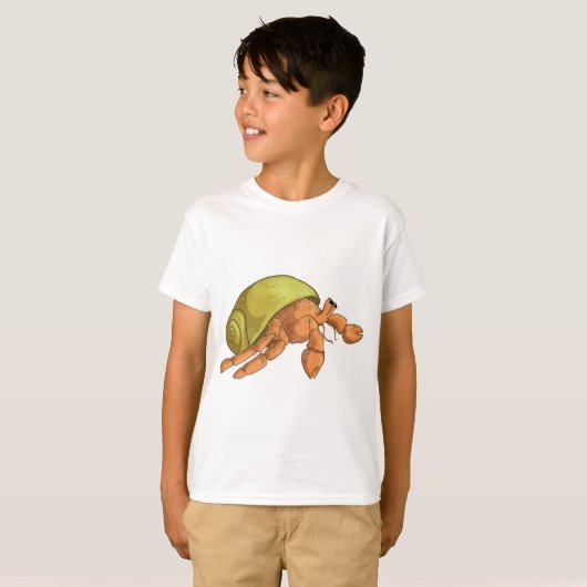 Hermit Crab T-shirt (Voorkant volledig)
