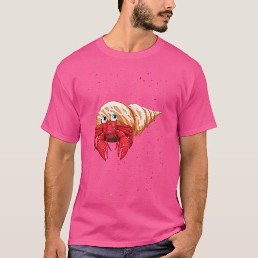 Hermit Crab T-shirt (Voorkant)