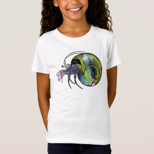Hermit Crab T-shirt (Voorkant)