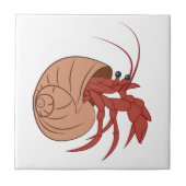 Hermit Crab Tegeltje (Voorkant)