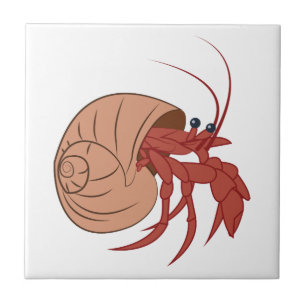 Hermit Crab Tegeltje