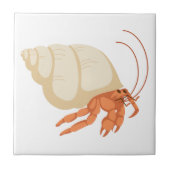 Hermit Crab Tegeltje (Voorkant)