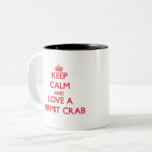 Hermit Crab Tweekleurige Koffiemok (Voorkant links)