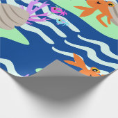 Hermit Crab Wrapping Paper Cadeaupapier (Hoek)