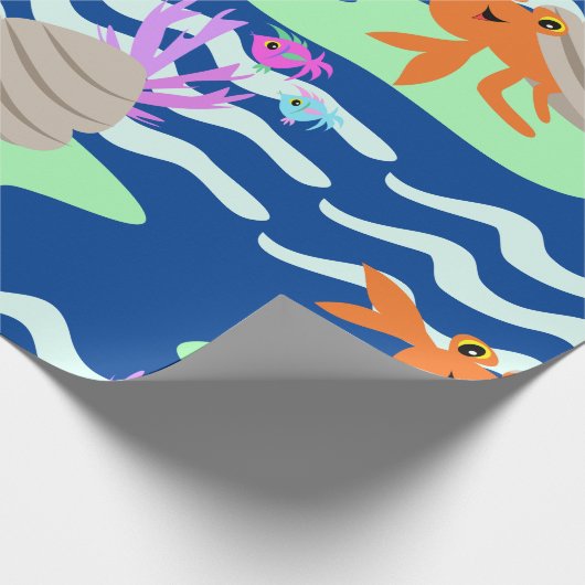 Hermit Crab Wrapping Paper Cadeaupapier (Hoek)