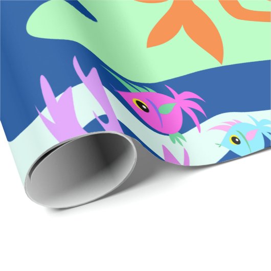 Hermit Crab Wrapping Paper Cadeaupapier (Rol Hoek)