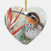 Hermit Hummingbird Keramisch Ornament (Voorkant)