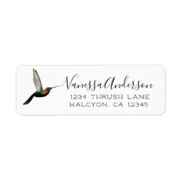 Hermit Hummingbird Return Label