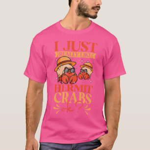 Hermit Krab Lover Crustacean Animal Funny Pet Herm T-shirt