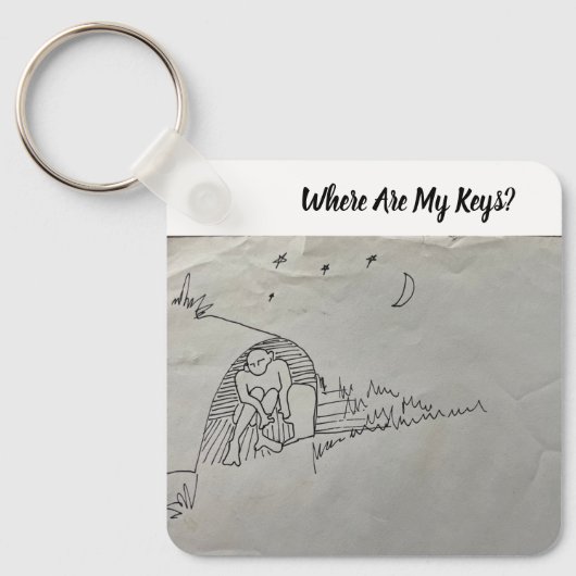 Hermit Sleutelhanger (Voorkant)