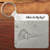 Hermit Sleutelhanger (Voorkant)