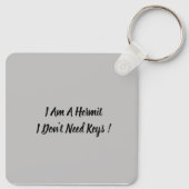 Hermit Sleutelhanger (Achterkant)