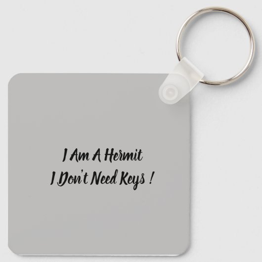 Hermit Sleutelhanger (Achterkant)