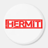 Hermit Stamp Magneet (Voorkant)