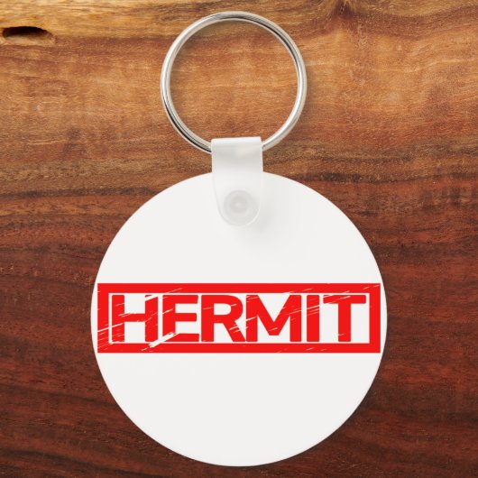 Hermit Stamp Sleutelhanger (Achterkant)