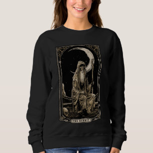 Hermit Tarot Kaart Shirt Gothic Tarot Fortune Tell