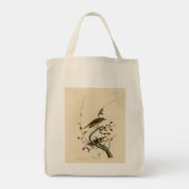 Hermit Thrush van de Amerikaanse vogels uit Audubo Tote Bag (Achterkant)