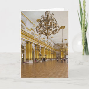 Hermitage Museum, Room 191, The Great Hall Feestdagen Kaart