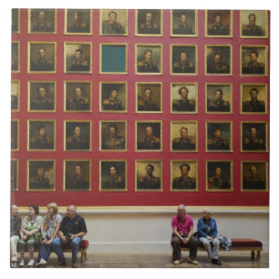 Hermitage Museum, Zaal 197, De galerij van de oorl Tegeltje