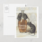 Hermitage Sour Mash Whiskey Briefkaart (Voorkant / Achterkant)