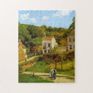 Hermitage van Pontoise door Camille Pissarro Legpuzzel
