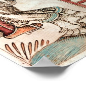 Hermod astride Sleipnir Poster (Hoek)