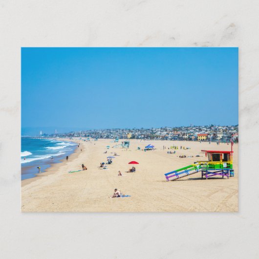 Hermosa Beach Briefkaart (Voorkant)