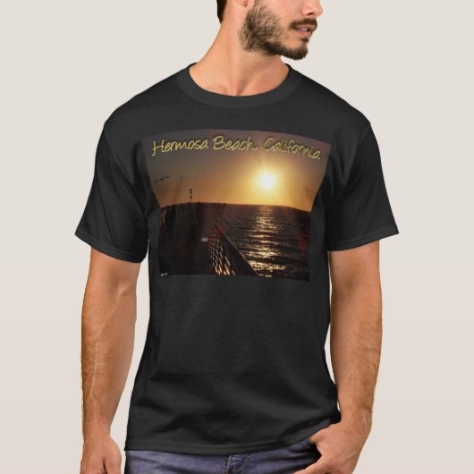 Hermosa Beach, CA T-shirt (Voorkant)