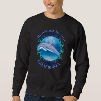 Hermosa Beach California Vacation Souvenir Dolphin Trui