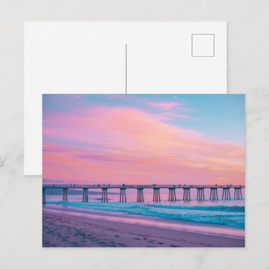 HERMOSA BEACH, CALIFORNIA, VS BRIEFKAART (Voorkant / Achterkant)