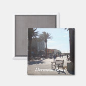 Hermosa Beach, Californië Magneet (Voorkant / Achterkant)