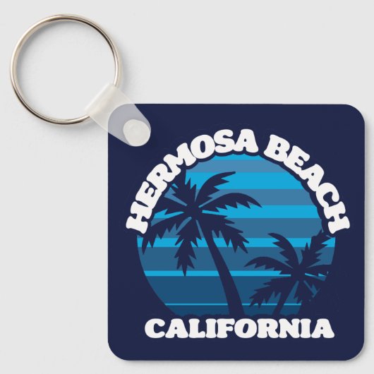 Hermosa Beach, Californië Sleutelhanger (Voorkant)