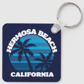 Hermosa Beach, Californië Sleutelhanger (Achterkant)