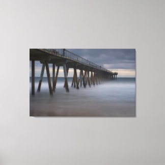 Hermosa Beach Pier Canvas Afdruk