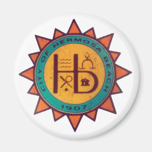 Hermosa Beach Seal Magneet