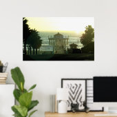 Hermosa Beach Sunset 36 x 22 Poster (Thuiskantoor)