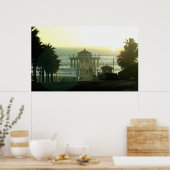 Hermosa Beach Sunset 36 x 22 Poster (Keuken)