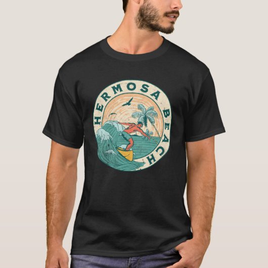 Hermosa Beach T-shirt (Voorkant)