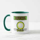 Hermosa Beach Volleyball Gift Mok (Links)