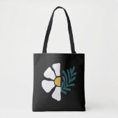 Hermosa flor abstracta tote bag (Voorkant)