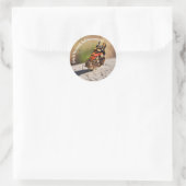 Hermosa Mariposa Ronde Sticker (Tas)
