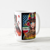 HERMOSA TAZA EN SOLIDARIDAD CON CALIFORNIA KOFFIEMOK (Voorkant rechts)