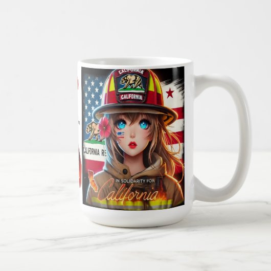 HERMOSA TAZA EN SOLIDARIDAD CON CALIFORNIA KOFFIEMOK (Rechts)