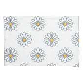 Hermosas margaritas minimalistas kussensloop (Voorkant)