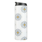 Hermosas margaritas minimalistas  thermosbeker (Geroteerd rechts)