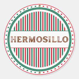 Hermosillo City Pride Embleem – Mexicaanse identit Ronde Sticker