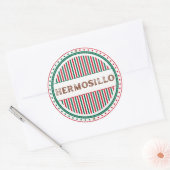 Hermosillo City Pride Embleem – Mexicaanse identit Ronde Sticker (Envelop)