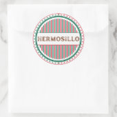 Hermosillo City Pride Embleem – Mexicaanse identit Ronde Sticker (Tas)