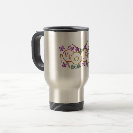Hermosos Vasos y tazas con el nombre de Violeta Reisbeker (Voorkant links)