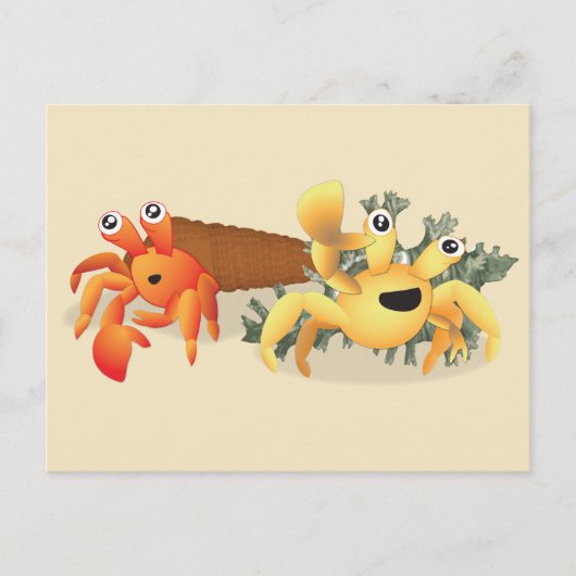 Hermy en Rover Briefkaart (Voorkant)